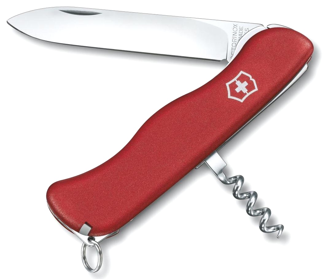Нож Victorinox Alpineer 111 мм 5 функций с фиксатором лезвия красный 0 8323