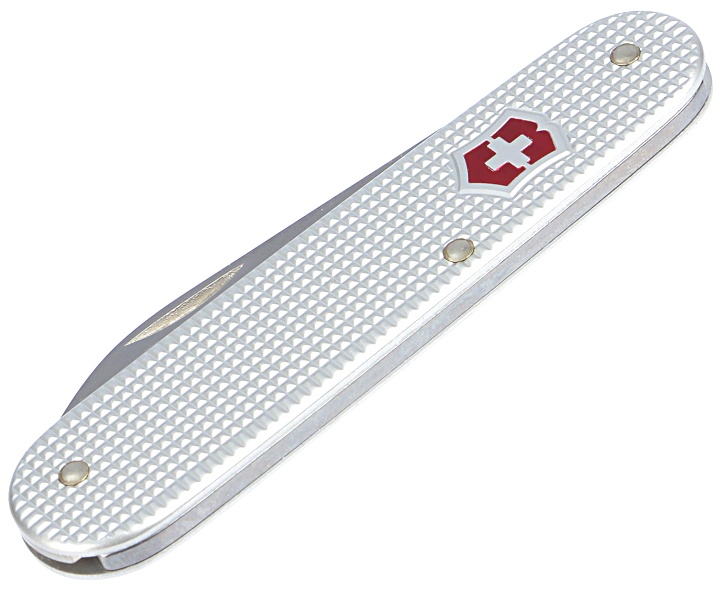 Нож Victorinox Alox Bantam, 84 мм, 5 функций, рифлёный алюминий