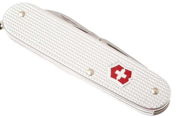 Нож Victorinox Cadet Alox, 84 мм, 9 функций, рифлёный алюминий