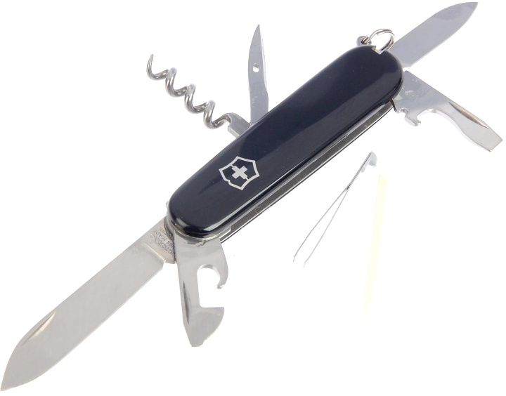 Нож Victorinox Climber, 91 мм, 14 функций, черный