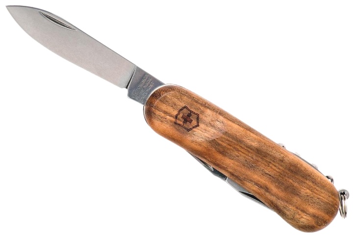 Нож Victorinox Evowood 10, 85 мм, 11 функций, дерево