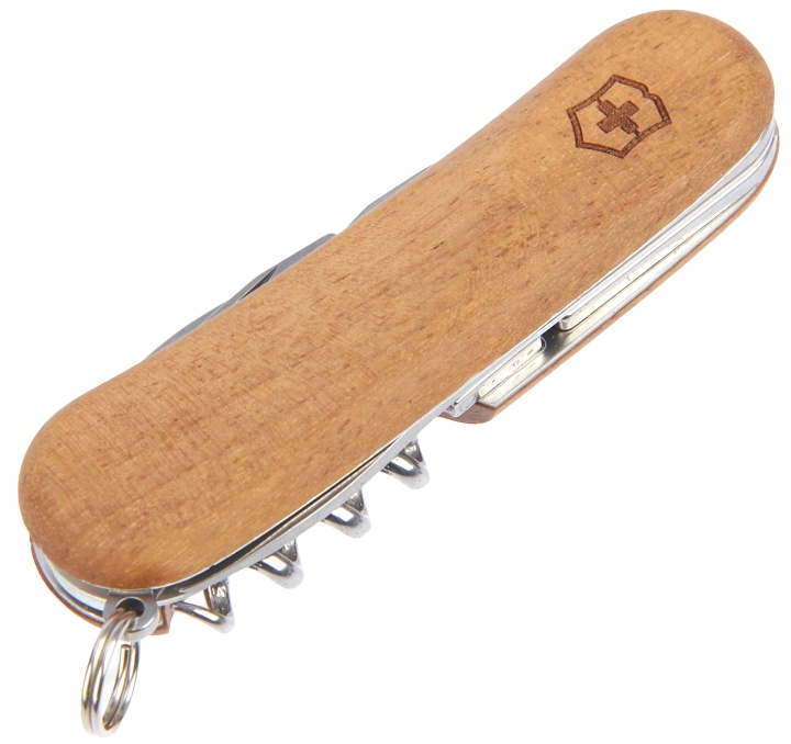 Нож Victorinox Evowood 10, 85 мм, 11 функций, дерево