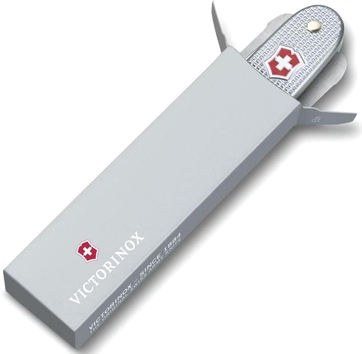 Нож Victorinox Farmer, 93 мм, 9 функций, рифлёный алюминий