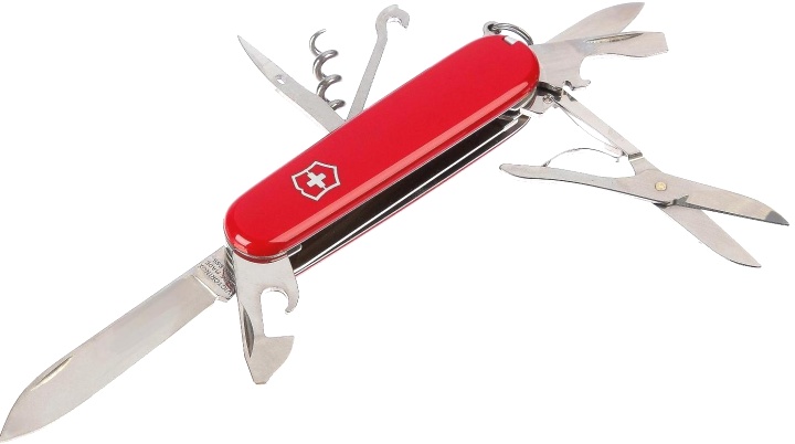 Нож Victorinox Huntsman, 91 мм, 15 функций, красный