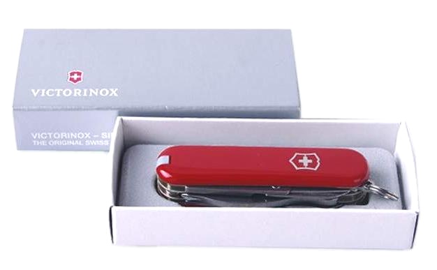 Нож-брелок Victorinox Mini Champ, 58 мм, 17 функций, красный