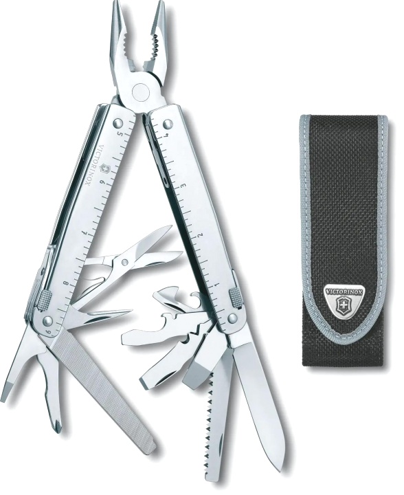  Мультитул Victorinox Swiss Tool MX, 115 мм, 26 функций, синтетический чехол