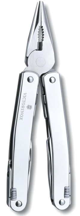  Мультитул Victorinox SwissTool Spirit II, 105 мм, 26 функций, кожаный чехол