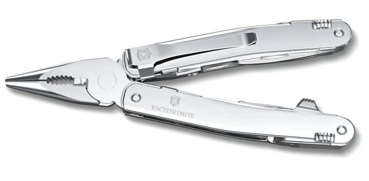  Мультитул Victorinox SwissTool Spirit MX Clip,105мм., 24функции, серебристый, подар.коробка