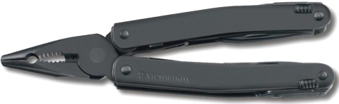  Мультитул Victorinox SwissTool Spirit X, 105 мм, 27 функций, черный, нейлоновый чехол