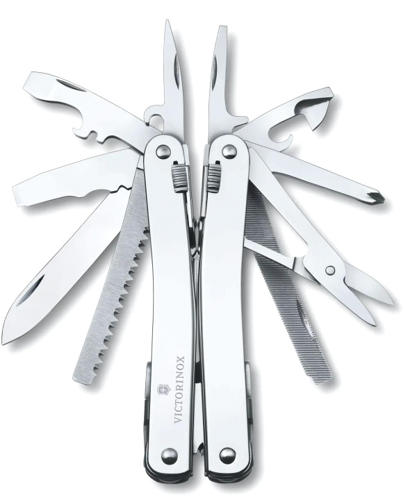  Мультитул Victorinox SwissTool Spirit X Plus, 105 мм, 35 функций, нейлоновый чехол