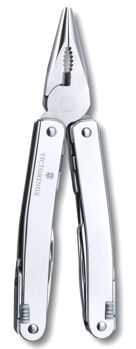  Мультитул Victorinox SwissTool Spirit X Plus Ratchet, 105 мм, 36 функций, кожаный чехол