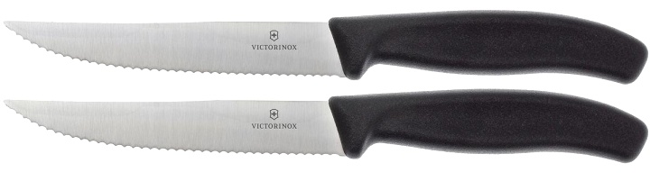  Набор кухонных ножей Victorinox Swiss Classic, 2 предмета, черный