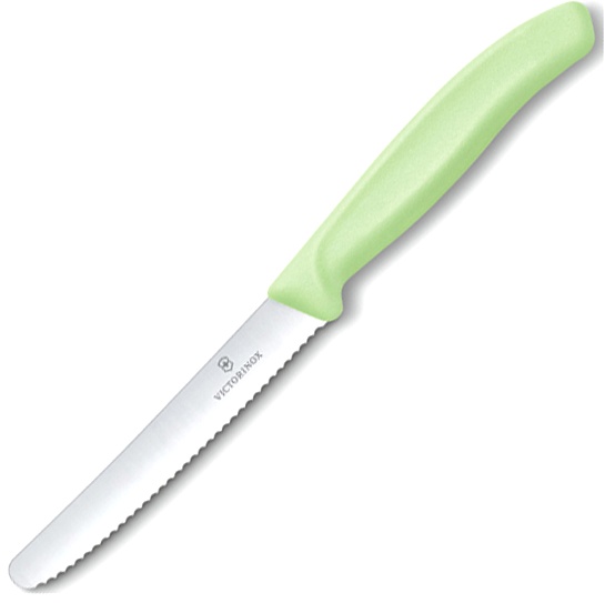  Набор кухонных ножей Victorinox Swiss Classic Trend Colors, 2 предмета, Light Green