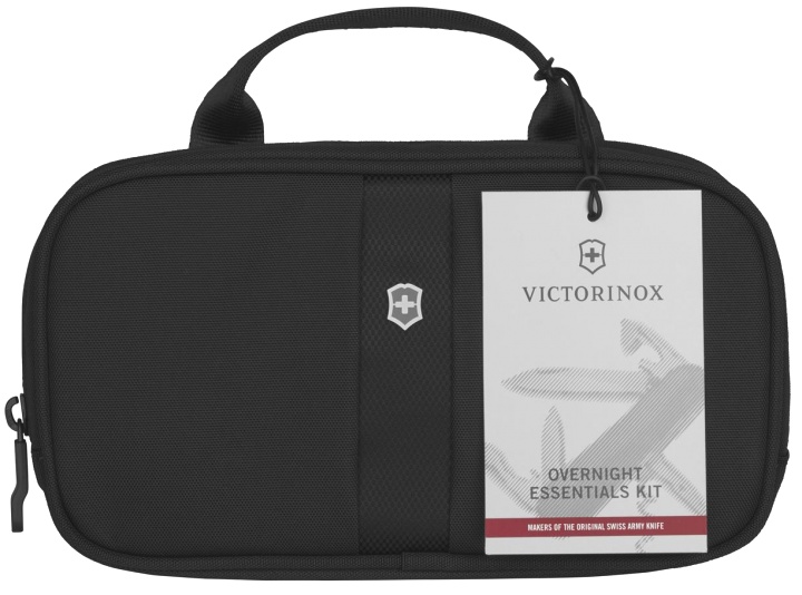  Несессер VICTORINOX TA 5.0 Overnight Essentials Kit, чёрный, нейлон, 23x4x13 см