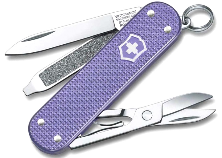  Нож-брелок Victorinox Classic SD Alox Colors, 58 мм, 5 функций, 