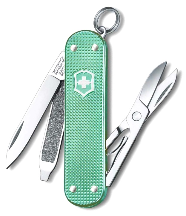  Нож-брелок Victorinox Classic SD Alox Colors, 58 мм, 5 функций, 