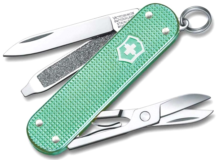  Нож-брелок Victorinox Classic SD Alox Colors, 58 мм, 5 функций, 