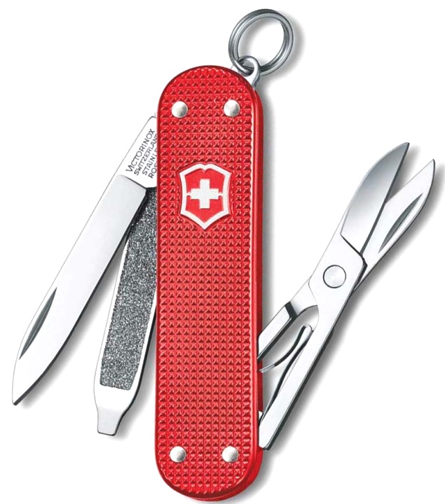  Нож-брелок Victorinox Classic SD Alox Colors, 58 мм, 5 функций, 