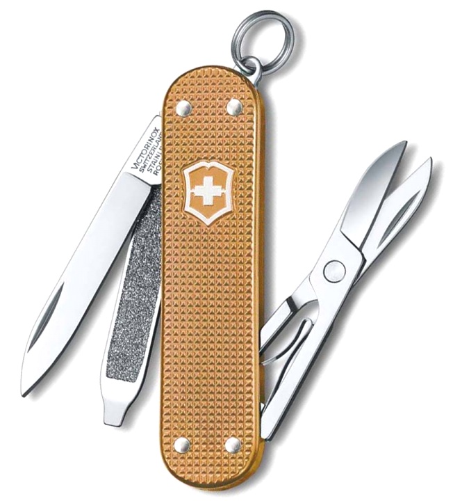  Нож-брелок Victorinox Classic SD Alox Colors, 58 мм, 5 функций, 