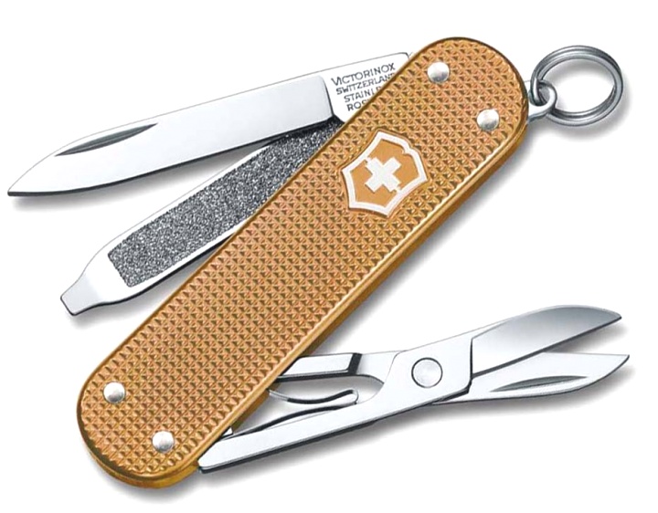  Нож-брелок Victorinox Classic SD Alox Colors, 58 мм, 5 функций, 