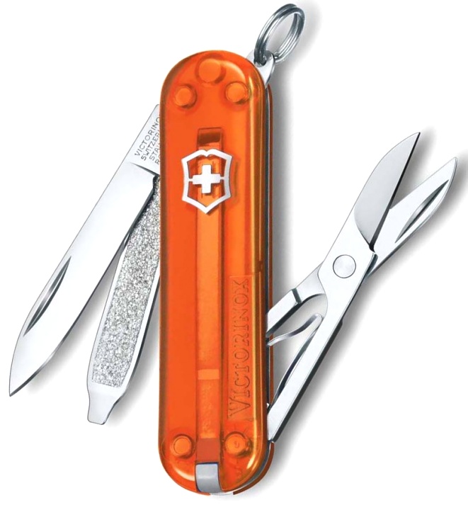  Нож-брелок Victorinox Classic SD Colors, 58 мм, 7 функций, 