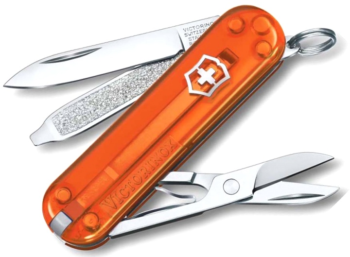  Нож-брелок Victorinox Classic SD Colors, 58 мм, 7 функций, 