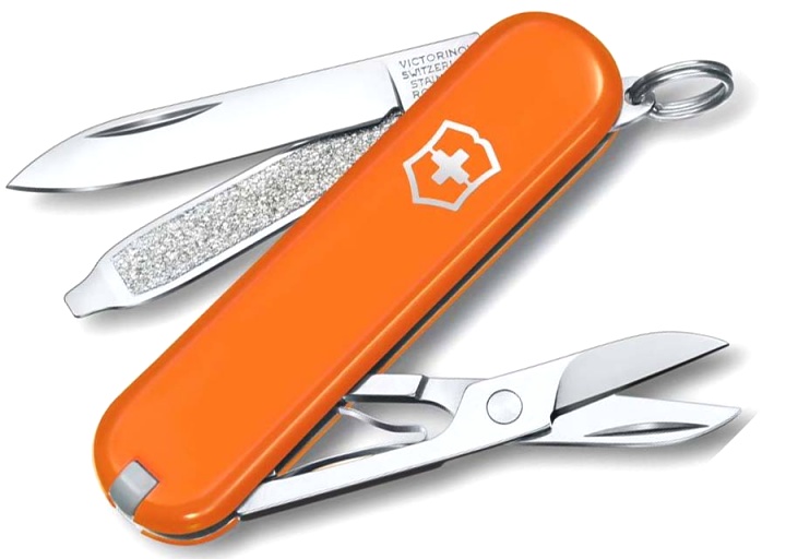  Нож-брелок Victorinox Classic SD Colors, 58 мм, 7 функций, 