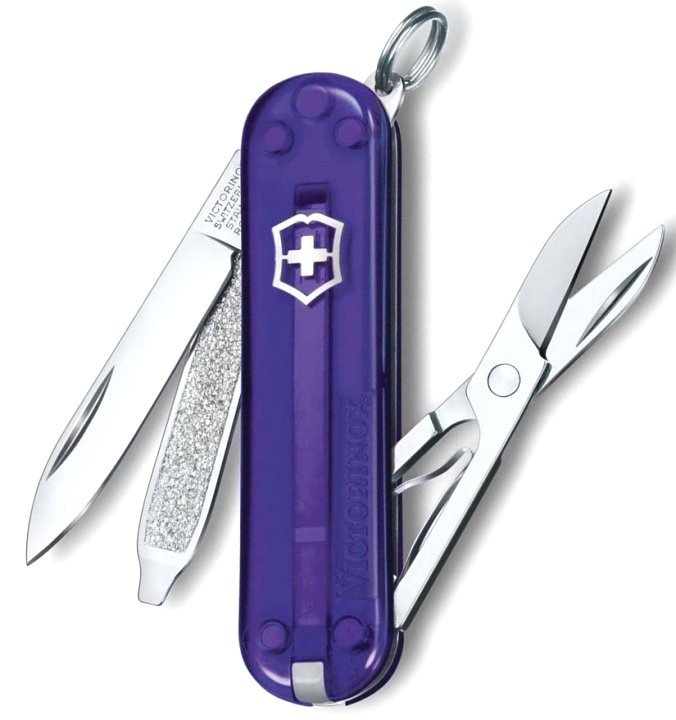  Нож-брелок Victorinox Classic SD Colors, 58 мм, 7 функций, 