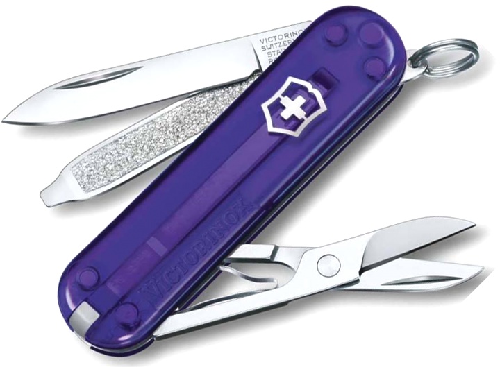  Нож-брелок Victorinox Classic SD Colors, 58 мм, 7 функций, 