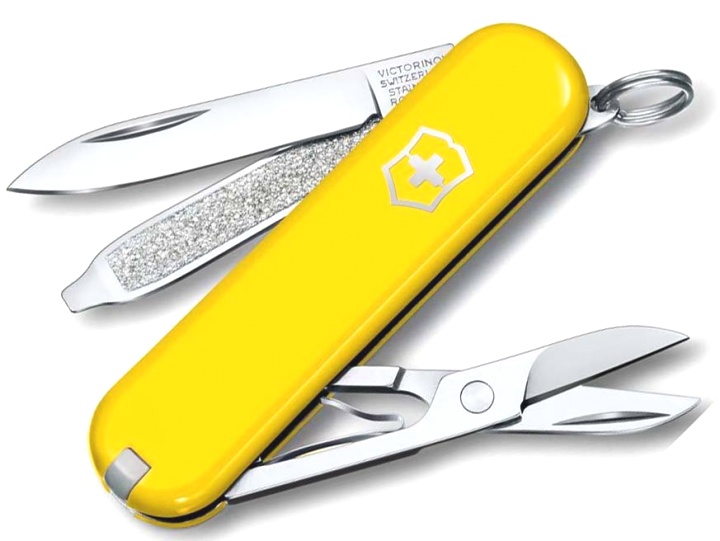  Нож-брелок Victorinox Classic SD Colors, 58 мм, 7 функций, 