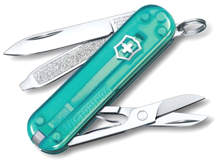  Нож-брелок Victorinox Classic SD Colors, 58 мм, 7 функций, 