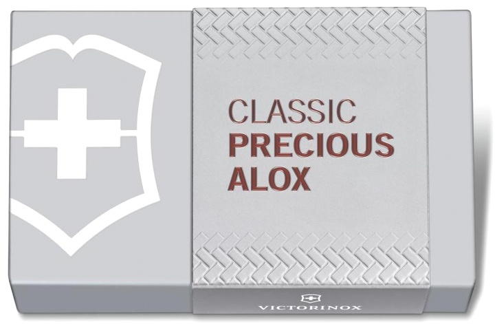  Нож-брелок Victorinox Classic SD Precious Alox Hazel Brown, 58 мм, 5 функций, коричневый