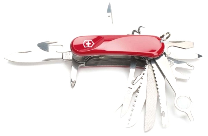 Нож Victorinox Evolution 28, 85 мм, 23 функции, красный