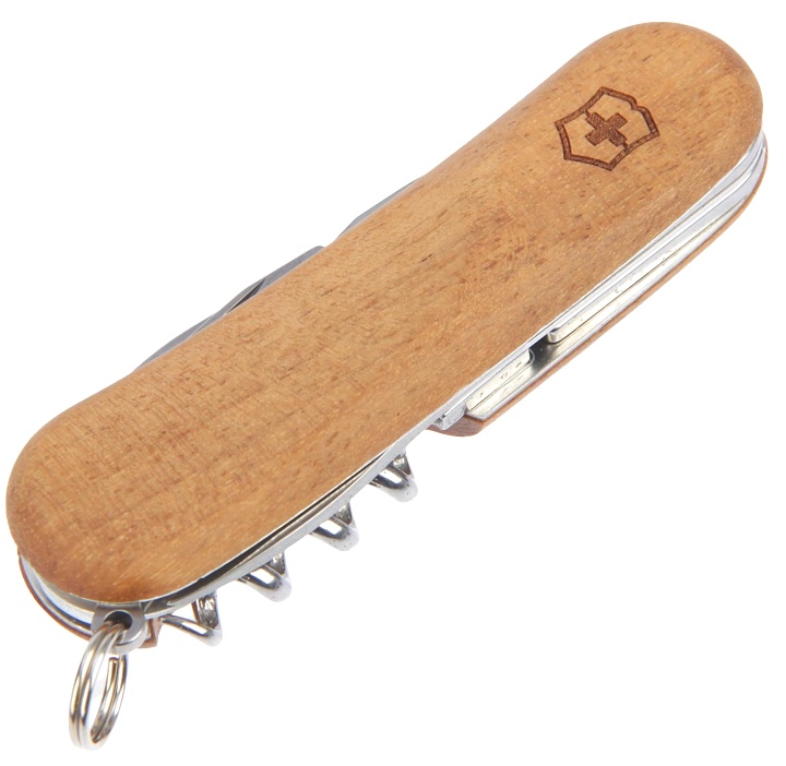  Нож Victorinox Evowood 14, 85 мм, 12 функций, дерево