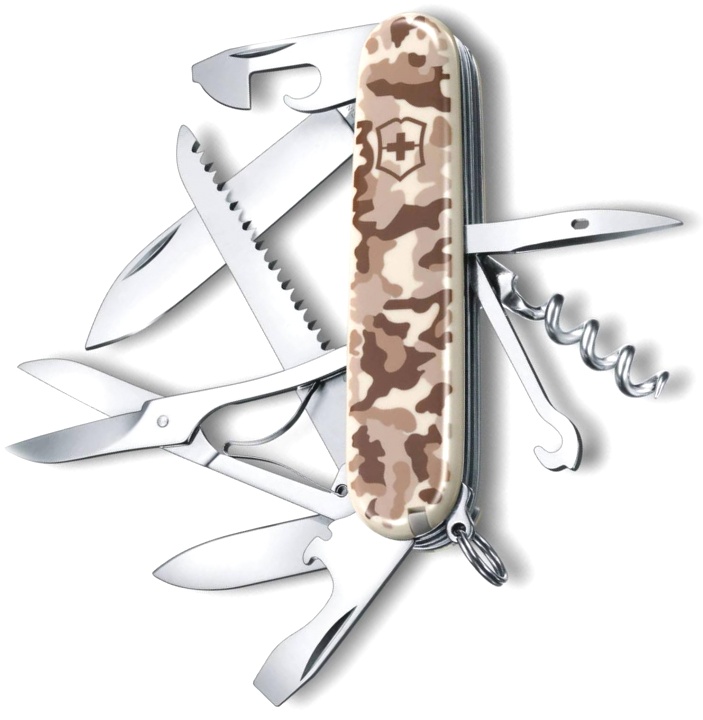  Нож Victorinox Huntsman, 91 мм, 15 функций, 