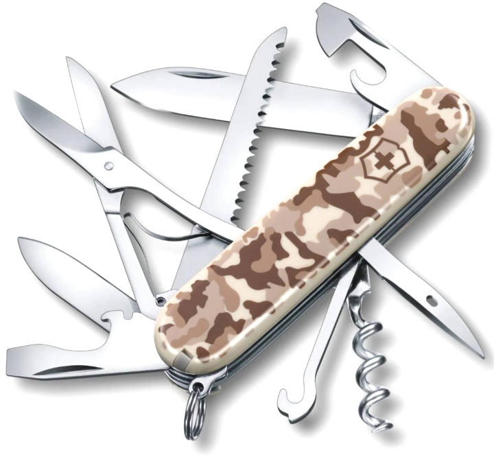  Нож Victorinox Huntsman, 91 мм, 15 функций, 