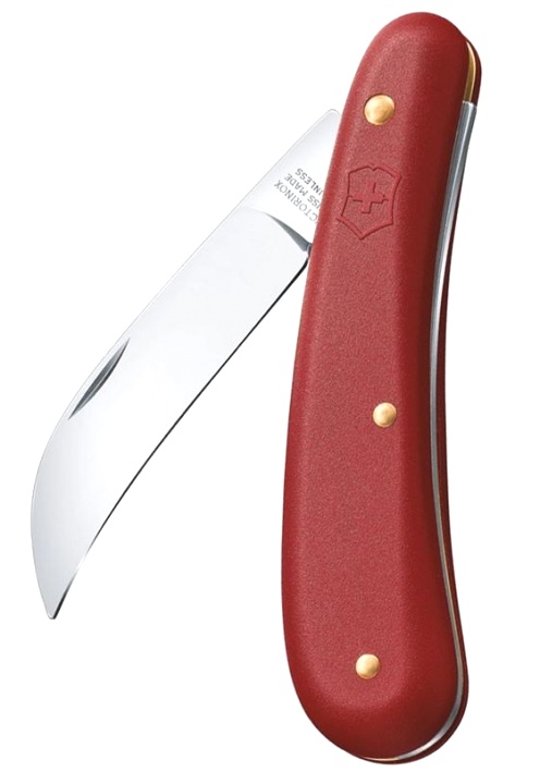  Нож Victorinox EcoLine Floral, 110 мм, 1 функция, красный