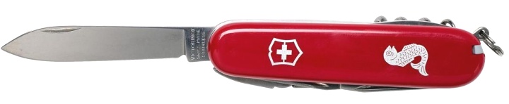 Нож Victorinox Angler, 91 мм, 19 функций, красный 