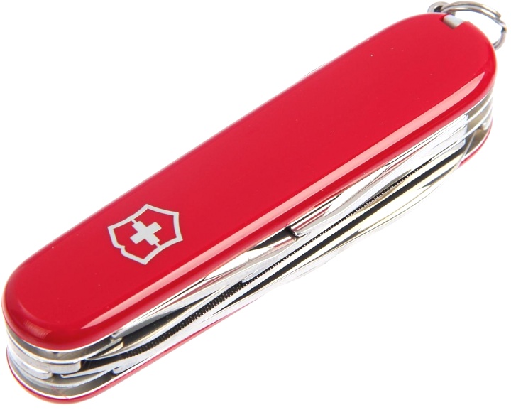 Нож Victorinox Mountaineer, 91 мм, 18 функций, красный