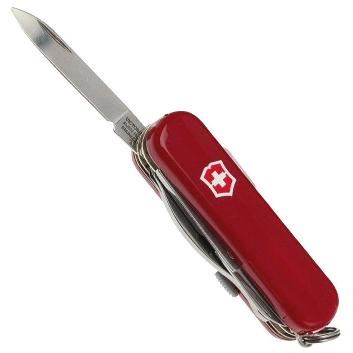  Нож-брелок Victorinox MiniChamp, 58 мм, 17 функций, красный