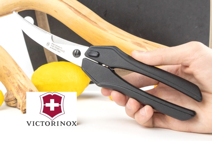  Ножницы кухонные изогнутые Victorinox, черный