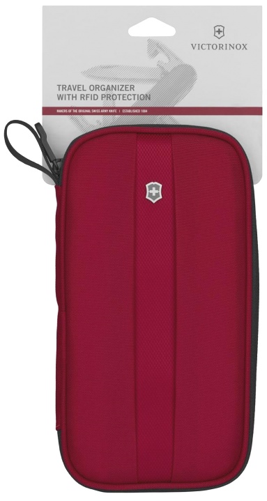  Органайзер VICTORINOX TA 5.0 Travel Organizer с RFID защитой, красный, нейлон, 13x3x26 см