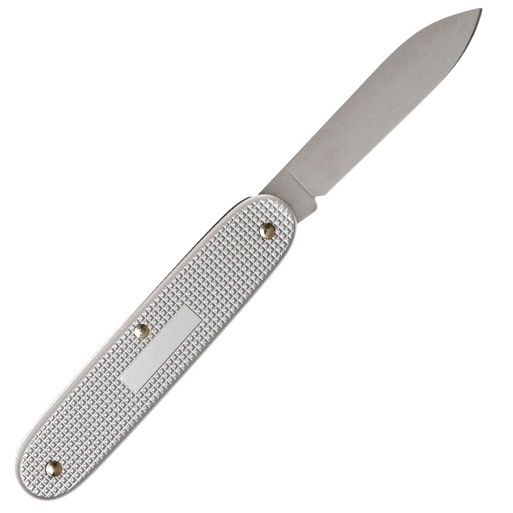 Нож Victorinox Pioneer, 93 мм, 1 функция, рифлёный алюминий