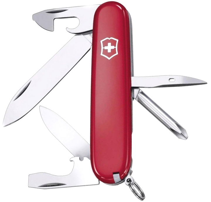 Нож Victorinox Tinker, 91 мм, 12 функций, красный