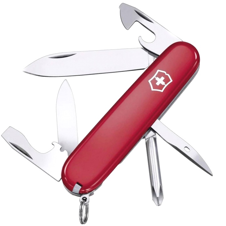 Нож Victorinox Tinker, 91 мм, 12 функций, красный