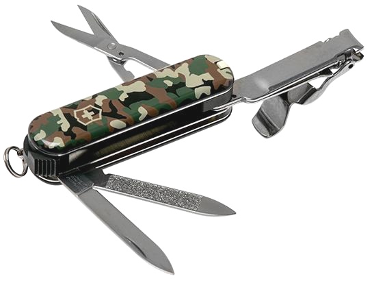 Нож-брелок Victorinox NailClip 580, 65 мм, 8 функций, 