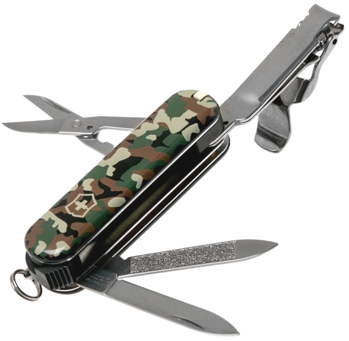 Нож-брелок Victorinox NailClip 580, 65 мм, 8 функций, 