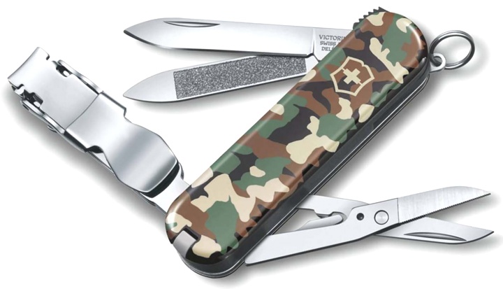 Нож-брелок Victorinox NailClip 580, 65 мм, 8 функций, 